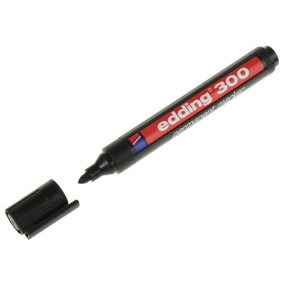 Edding Fine Tip Black Marker Pen