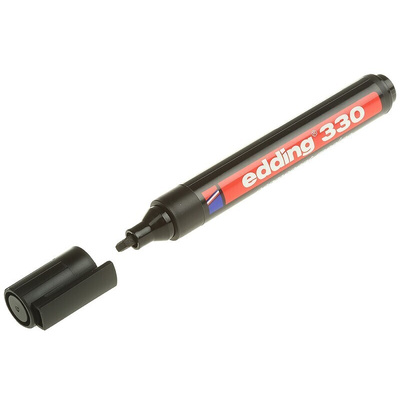 Edding Extra Fine, Fine, Medium Tip Black Marker Pen