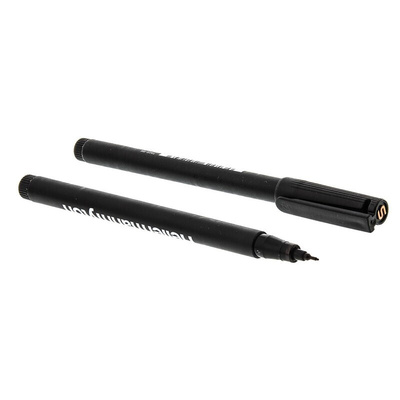HellermannTyton Black Marker Pen