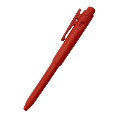 BS Teasdale Red Ball Point Pen