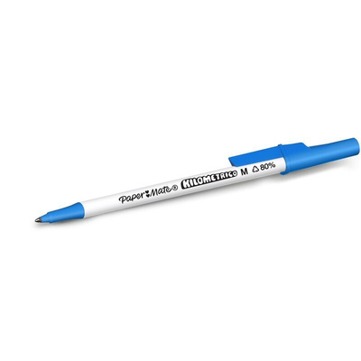 Paper Mate Black Ball Point Pen, Medium Tip Size