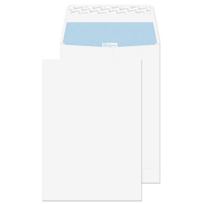 White C4 No Peel/Seal Mailing Envelope