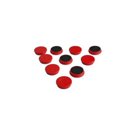 Eclipse White Board Magnet, Red