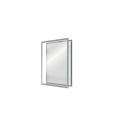 Nobo White A3 Metal Information Board, 17mm Height, 320mm Width