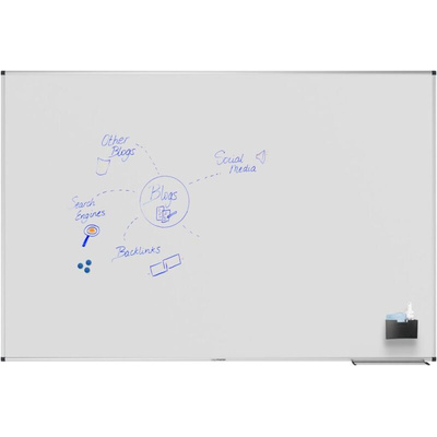 Legamaster White Board, 120cm Height, 180cm Width