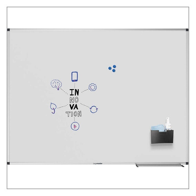 Legamaster White Board, 90cm Height, 120cm Width