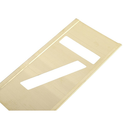 AT Brown 13 Piece Brass Stencil Numbers, 51mm Character Height