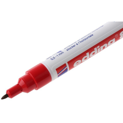 Edding Extra Fine Tip Red Marker Pen