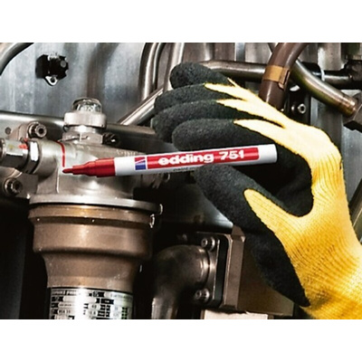 Edding Fine Tip Red Marker Pen
