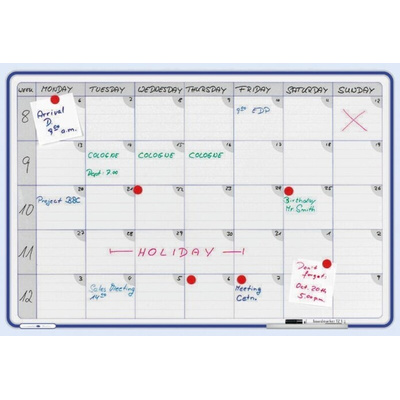 Legamaster Weekly Magnetic Wall Planner