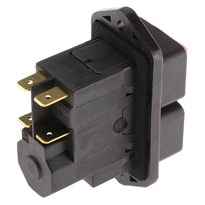 Apem Double Pole Double Throw (DPDT) Momentary Push Button Switch, IP54
