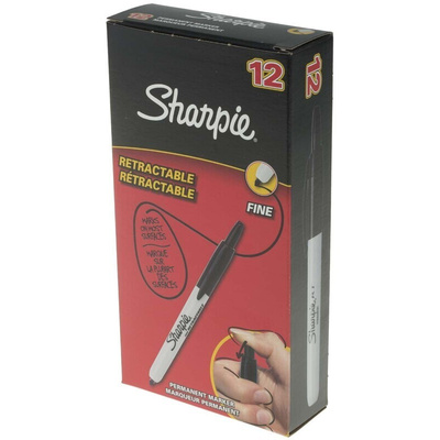 Sharpie Extra Fine Tip Black Marker Pen