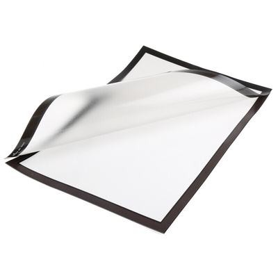 Durable Black A3 PVC Information Frame, 297mm Height, 420mm Width