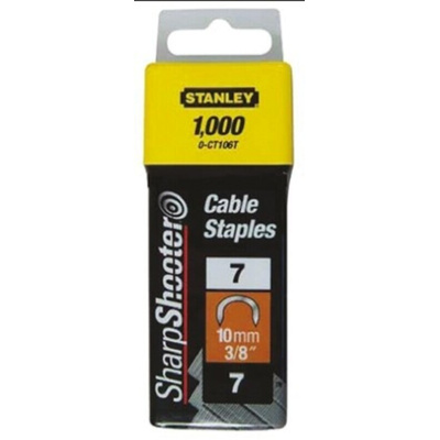 Stanley 10mm Staples 1000 Per pack