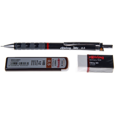Rotring HB Retractable Pencil, 0.5mm