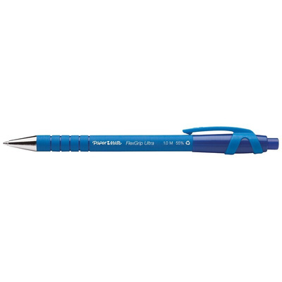 Paper Mate Blue Ball Point Pen, 1 mm Tip Size