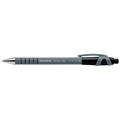 Paper Mate Black Ball Point Pen, 1 mm Tip Size