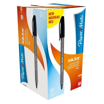 Paper Mate Black Ball Point Pen, 1.0 mm Tip Size