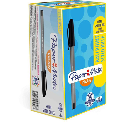 Paper Mate Black Ball Point Pen, 1.0 mm Tip Size
