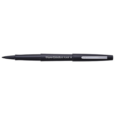 Paper Mate Black Ball Point Pen, 1 mm Tip Size