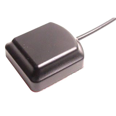 Siretta ALPHA4A/1M/SMAM/S/S/26 Square GPS Antenna with SMA Connector, GPS