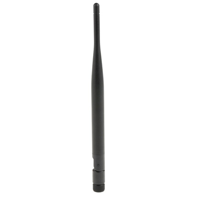 Siretta DELTA6C/x/SMAM/S/RP/11 Whip Multiband Antenna with SMA RP Connector, WiFi (Dual Band)