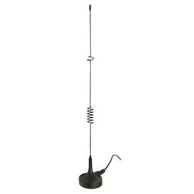 Siretta MIKE2A/5M/SMAM/S/S/26 Whip Multiband Antenna with SMA Connector, 2G (GSM/GPRS), 3G (UTMS), 4G, 4G (LTE Cat-M),