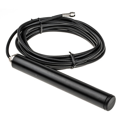 Siretta OSCAR1A/5M/SMAM/S/S/31 Whip Multiband Antenna with SMA Connector, 2G (GSM/GPRS), 3G (UTMS), 4G, 4G (LTE Cat-M),