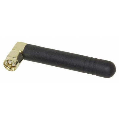 RF Solutions ANT-3GHEL2R-SMA Stubby Omnidirectional Antenna with SMA Connector, 2G (GSM/GPRS), 3G (UTMS)