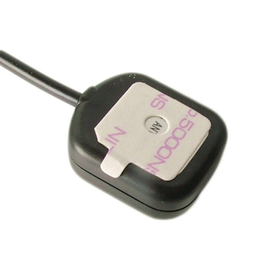 Siretta ALPHA19/3M/SMAM/S/S/17 Square GPS Antenna with SMA Connector, GPS