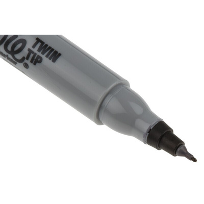 Sharpie Twin Tip Black Marker Pen