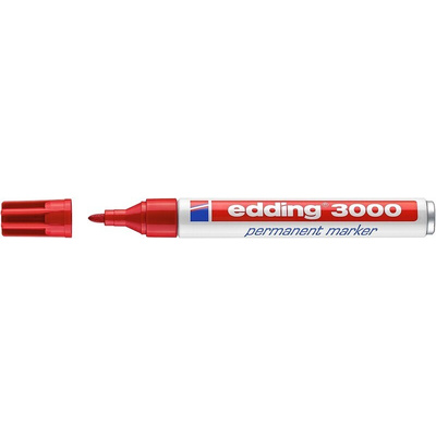 Edding 1.5 → 3 mm Tip Red Marker Pen