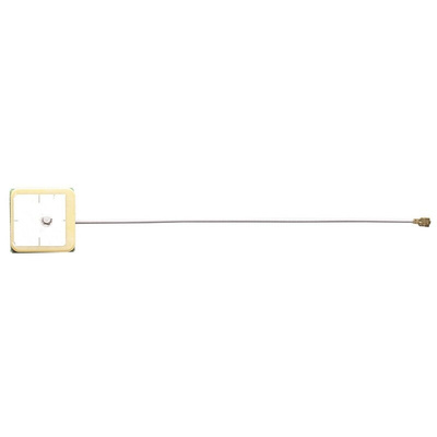 MikroElektronika MIKROE-3375 Square Omnidirectional GPS Antenna, GPS
