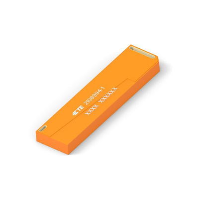 TE Connectivity 2108994-1 Square Omnidirectional GSM Antenna with SMT Connector, 4G (LTE)