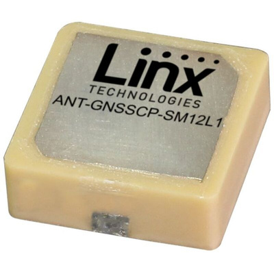 Linx ANT-GNSSCP-SM12L1 Patch Omnidirectional GPS Antenna, GPS