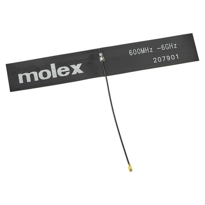 Molex 207901-0100 Square Omnidirectional GSM & GPRS Antenna, 2G (GSM/GPRS), 3G (UTMS), 4G (LTE)