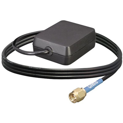 Linx ANT-GNRM-L1A-3 Square GPS Antenna with SMA Male Connector, GPS