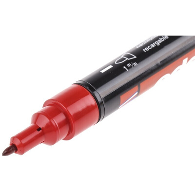 Edding Extra Fine Tip Red Marker Pen