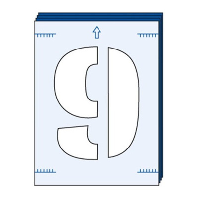 Spectrum Industrial 1 Piece Polyester Stencil Stencil
