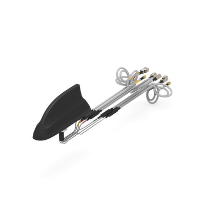 TE Connectivity L000423-02 Shark Fin Multi-Band Antenna with SMA Connector, 4G, 4G (LTE), 5G (LTE), Bluetooth (BLE),
