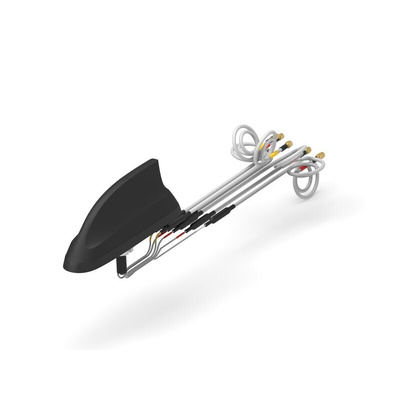 TE Connectivity L000423-09 Shark Fin Multi-Band Antenna with SMA Connector, 4G, 4G (LTE), 5G (LTE), Bluetooth (BLE),