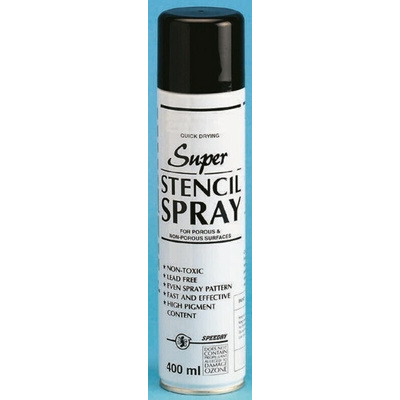 Inktek Red Stencil Spray, 400 ml