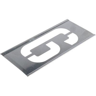 AT Brown 13 Piece Zinc Stencil Numbers, 102mm Character Height