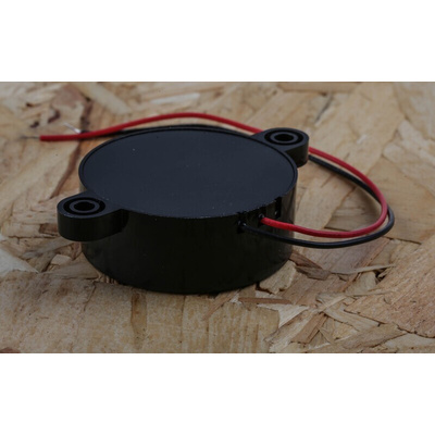 RS PRO 96dB Panel Mount Continuous Internal Piezo Buzzer, 41.8 x 16mm, 1.5V dc Min, 20V dc Max