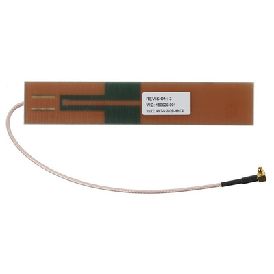 RF Solutions ANT-GSMQB-MMCX Square Omnidirectional Antenna with MMCX Connector, 2G (GSM/GPRS)