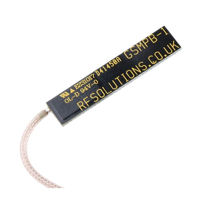 RF Solutions ANT-GSMMQB-MMCX Square Omnidirectional Antenna with MMCX Connector, 2G (GSM/GPRS)
