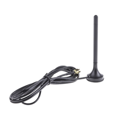 RF Solutions ANT-GSMSTUB4 Stubby Antenna with SMA Connector, 2G (GSM/GPRS), 3G (UTMS)