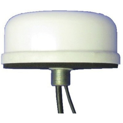 Mobilemark LMW-UMB-3C2C-WHT-180 Dome Multiband Antenna with SMA Connector, 2G (GSM/GPRS), 3G (UTMS), GPS