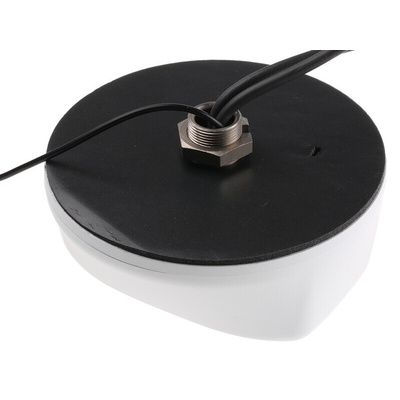 Mobilemark LTM-302-3C3C2C-WHT-180 Dome Multiband Antenna with SMA Connector, 2G (GSM/GPRS), 3G (UTMS), 4G (LTE), GPS