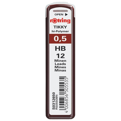 Rotring HB Refill, 0.5mm